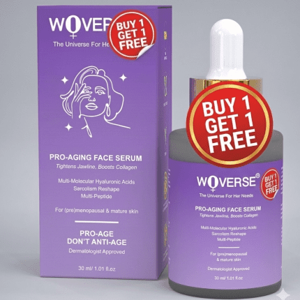 30ml Face Serum with Award-Winning Sarcoslim for face tightening | 3% Multi-Peptides & Multi-Molecular Hyaluronic Acid